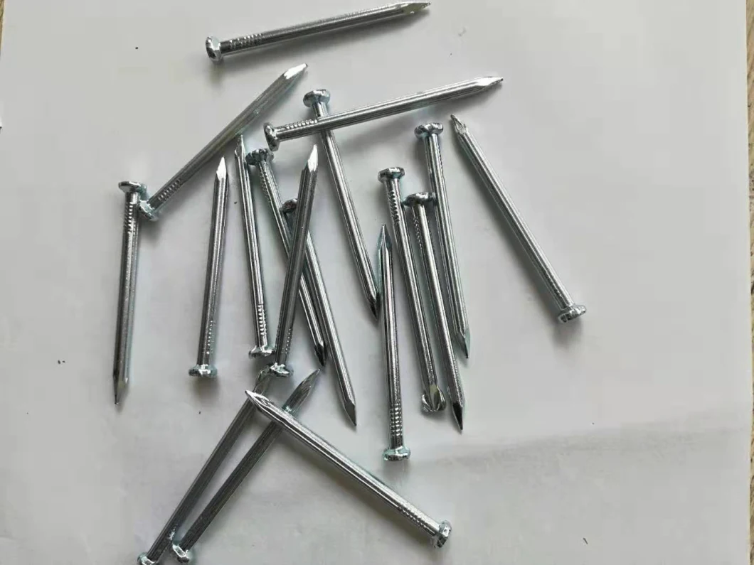 Cheap Price#45 #55 #60 1"-4" Black/Galvanized Concrete Nails for Africa Middle East and East South Asia Market