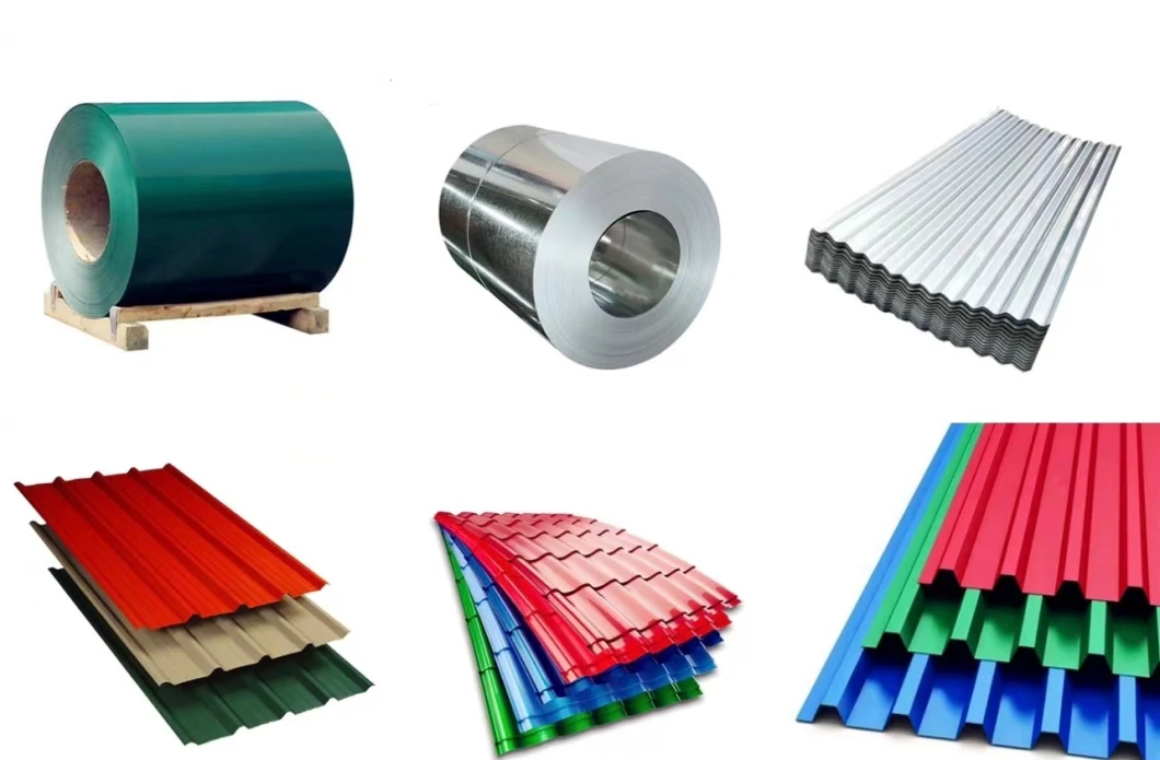 Prepainted Gi Steel Coil / PPGI / PPGL Color Coated Galvanized Steel Sheet in Coil Wood PPGI Plain Sheet/PPGI Steel Coils From Boxing