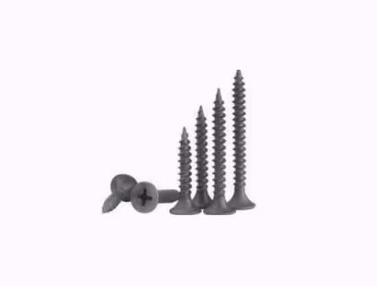 M3.0 M3.5 M4.0 M4.5 M5.0 M6.0 Tornillos de aglomerado autoperforantes chapados en zinc azul amarillo