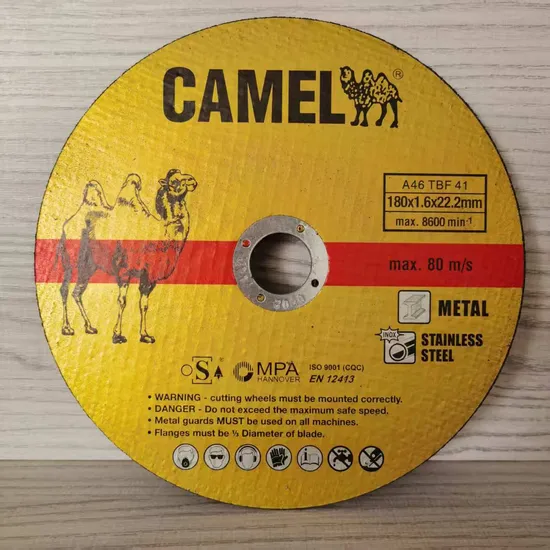 Rueda de corte súper delgada de embalaje retráctil