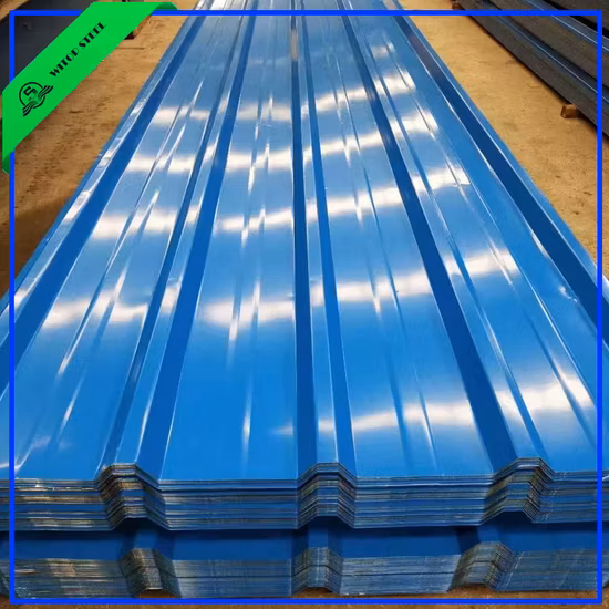 Bobina de acero Gi prepintada / PPGI / PPGL Chapa de acero galvanizado recubierta de color en bobina de madera Chapa normal PPGI/Bobinas de acero PPGI del boxeo