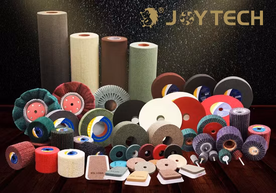 Ruedas de pulido de disco de aletas no tejidas para metal y acero inoxidable