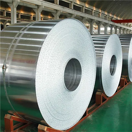 SGCC Z275 Dx51d Dx52D Dx53D Calibre 24 Calibre 26 PPGI PPGL 4X8 Bobina/hoja de acero galvanizado por inmersión en caliente Gi.