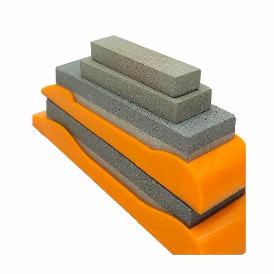 Piedra de afilar cuchillos de piedra de afilar de óxido de aluminio de doble cara