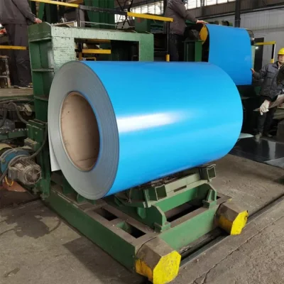 Bobina de acero Gi prepintada / Hoja de acero galvanizado recubierto de color PPGI en precio de fábrica de fabricación de bobinas