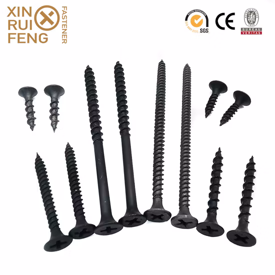 Fabricante mayorista de China Tornillo de aglomerado de buena calidad/Tornillo para madera/Tornillo autorroscante/Tornillo autoperforante/Tornillo para paneles de yeso